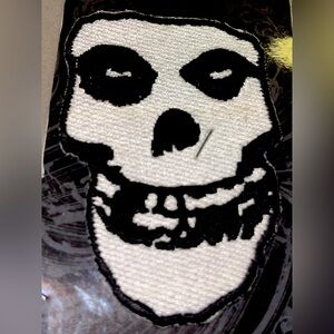 Misfits Cloth Iron On Patch NIP